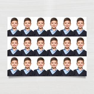 18 Small Pictures (8x6" Print)