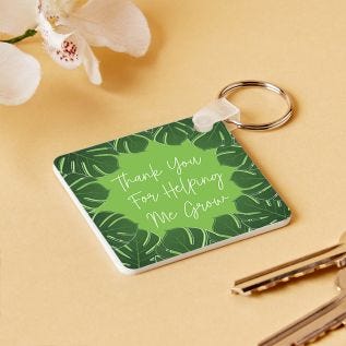 Helping Me Grow Keyring