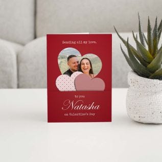 Love Heart Photo Card